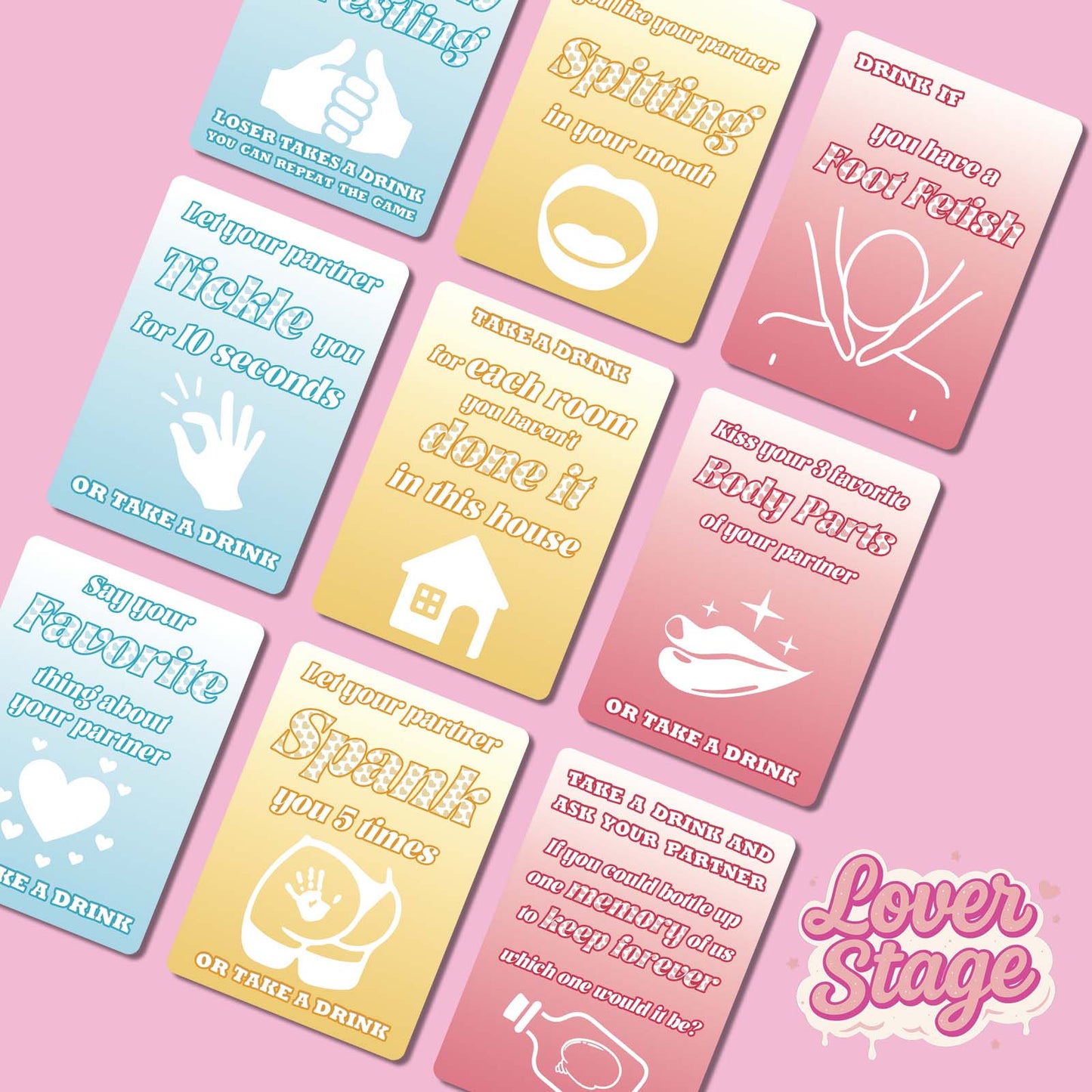 Lover Stage - Couple‘s Drinking Game