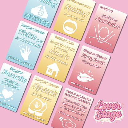 Lover Stage - Couple‘s Drinking Game